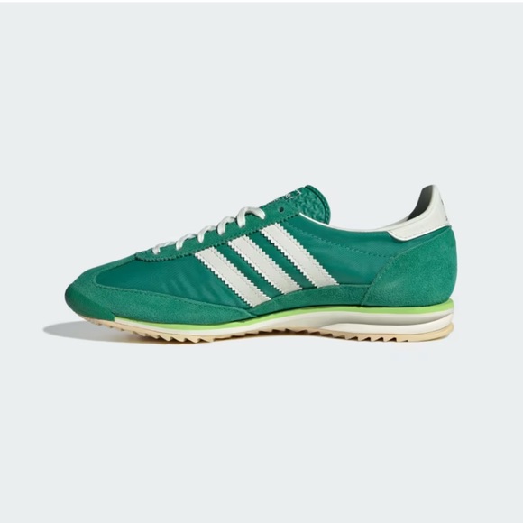 Adidas women’s SL 72 OG retro court Green ivory crystal sand 7.5 sneakers - Picture 2 of 13